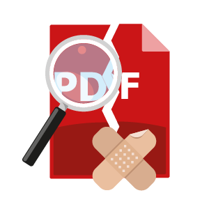 The art of repairing damaged PDF files