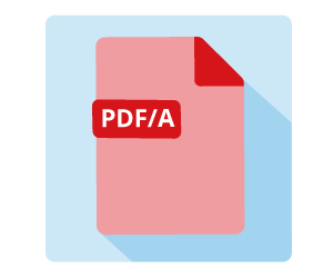 PDF/A Document for long term archiving