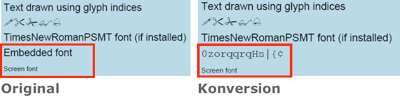 PDF/A digital document conversion PDF/A digital document conversion, example 2.