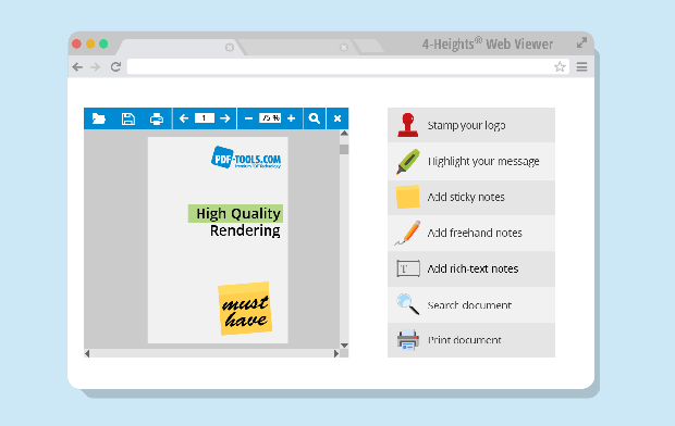 4-Heights® PDF Web Viewer - PDF Tools AG